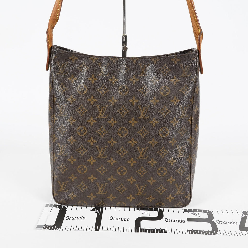 Louis Vuitton Looping GM Monogram Brown Shoulder Bag M51145 Vintage 07E382860012