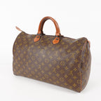 Authentic Louis Vuitton Monogram Speedy 40 Hand M41522 Boston Bag 06E044070015