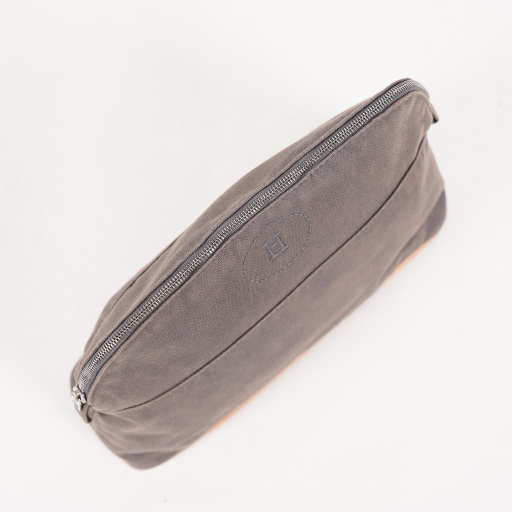Hermès Bolide Trousse de Voyage Canvas Cosmetic Pouch – 06E22715023