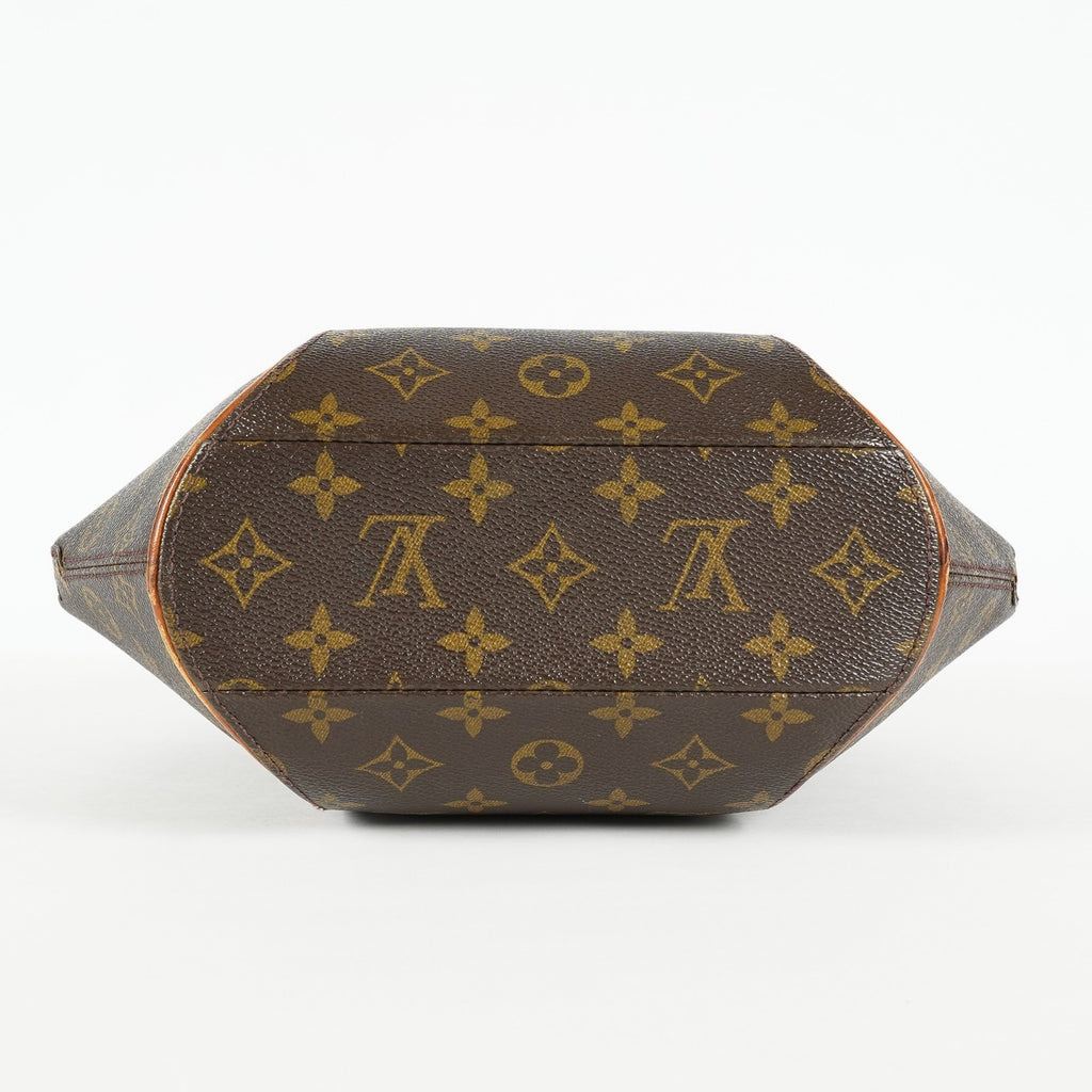 Louis Vuitton Ellipse PM M51127 Monogram Canvas Brown Used Handbag 09A024061209