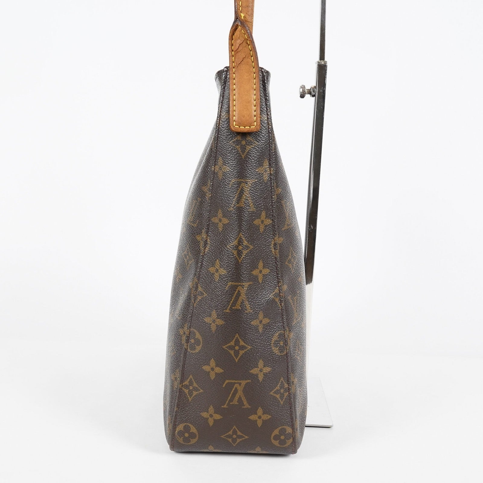 Louis Vuitton Looping GM Monogram Brown Shoulder Bag M51145 Vintage 07E382860012