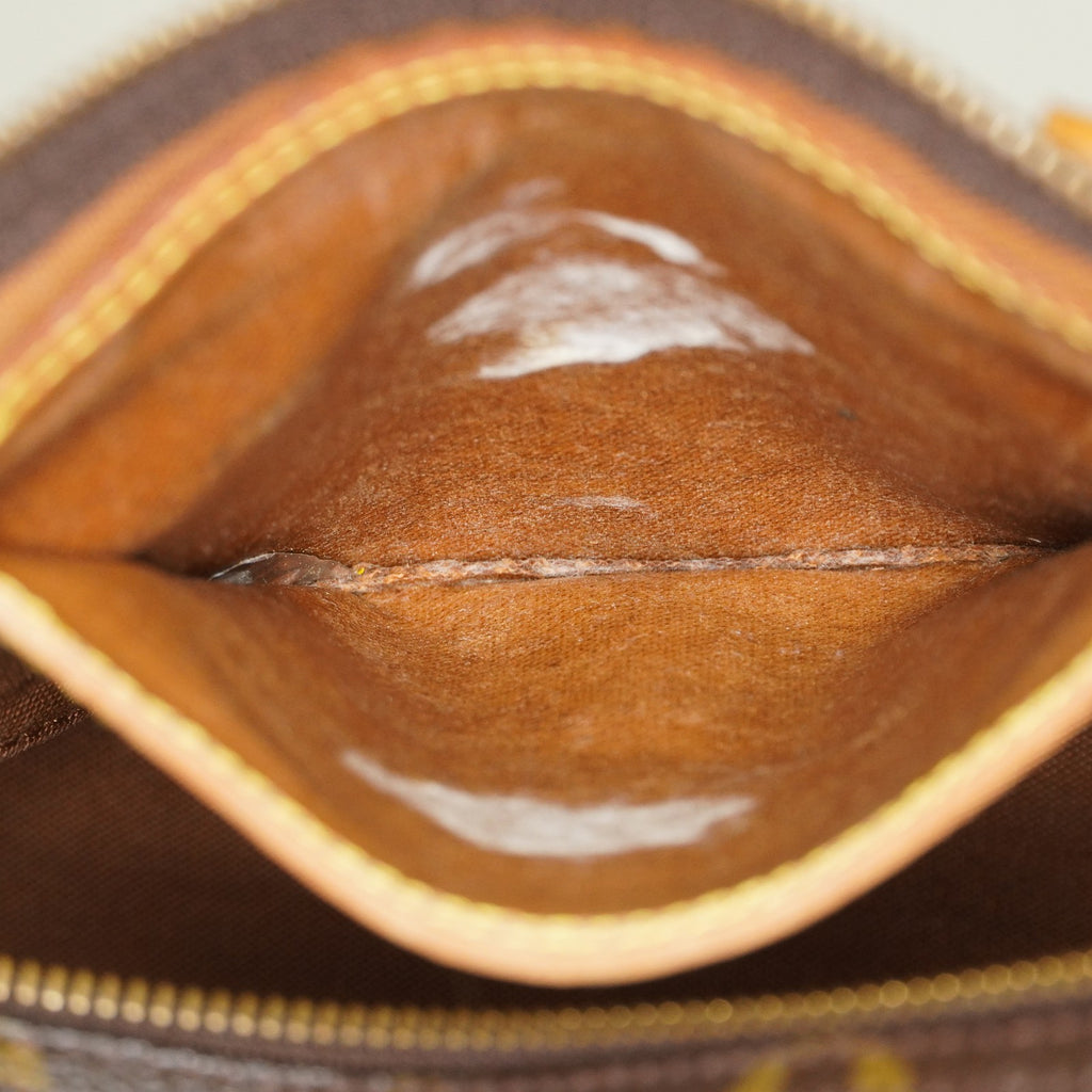 Louis Vuitton Monogram Speedy 25 Handbag M41528 Brown Vintage Used 07E037150029
