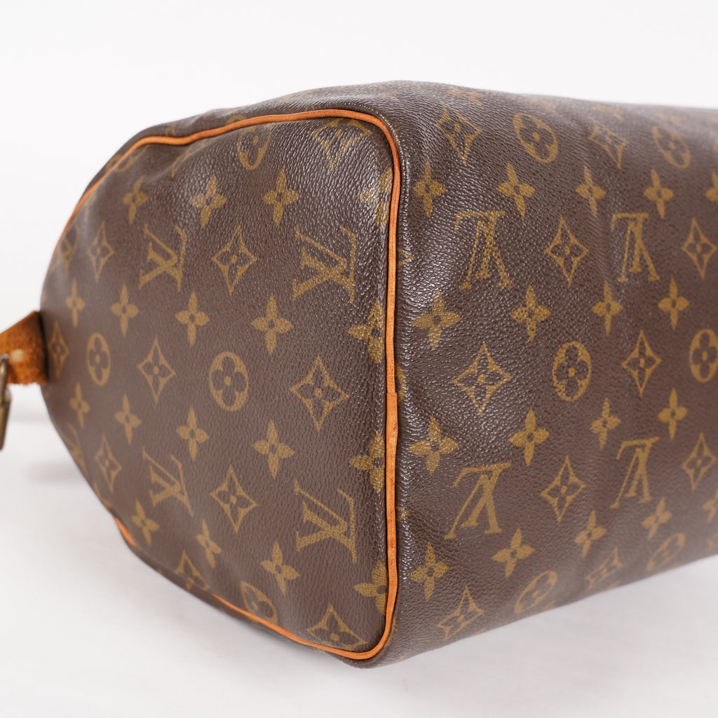 Authentic Louis Vuitton Monogram Speedy 30 M41526 Handbag vintage 06E116490029