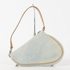 CHRISTIAN DIOR Mini Light Denim Saddle Bag Pouch vintage 12E124840016