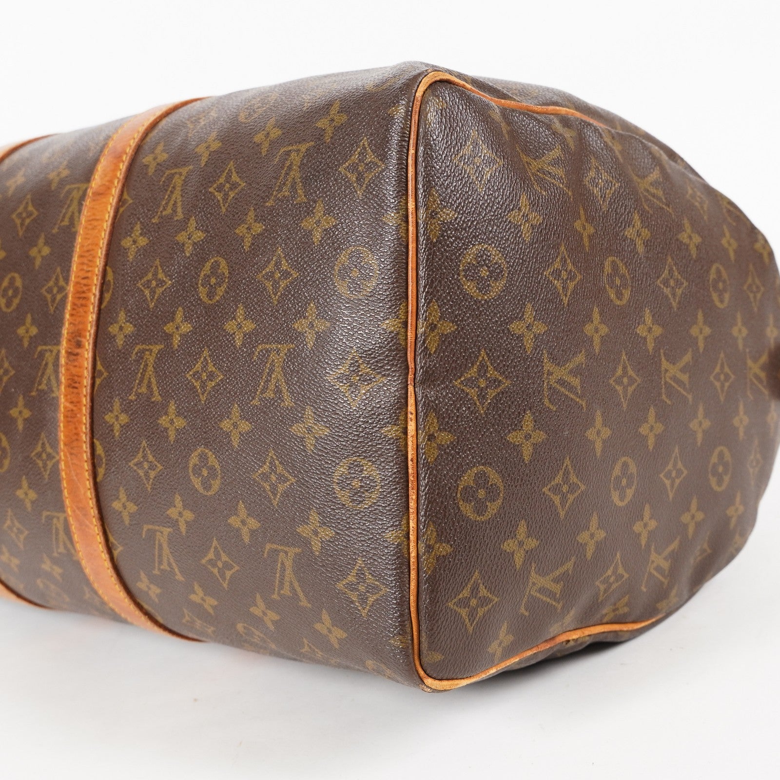 LOUIS VUITTON Keepall 50 Monogram Boston Bag Brown vintage M41426 06E173740010