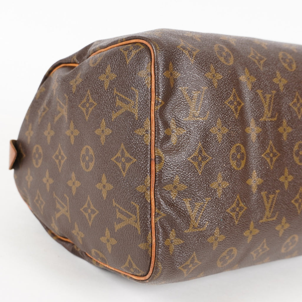 Authentic Louis Vuitton Monogram Speedy 30 Handbag vintage M41526 06E325720010