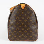 Louis Vuitton Keepall 50 Monogram Canvas Brown Used Duffle M41426 07E203410027
