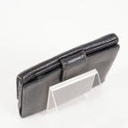 Chanel Caviar Skin Black  Trifold Wallet Compact 06E46825025
