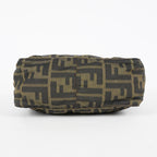 Fendi Zucca Accessory Pouch Shoulder Bag Brown Canvas Used 08E092420008