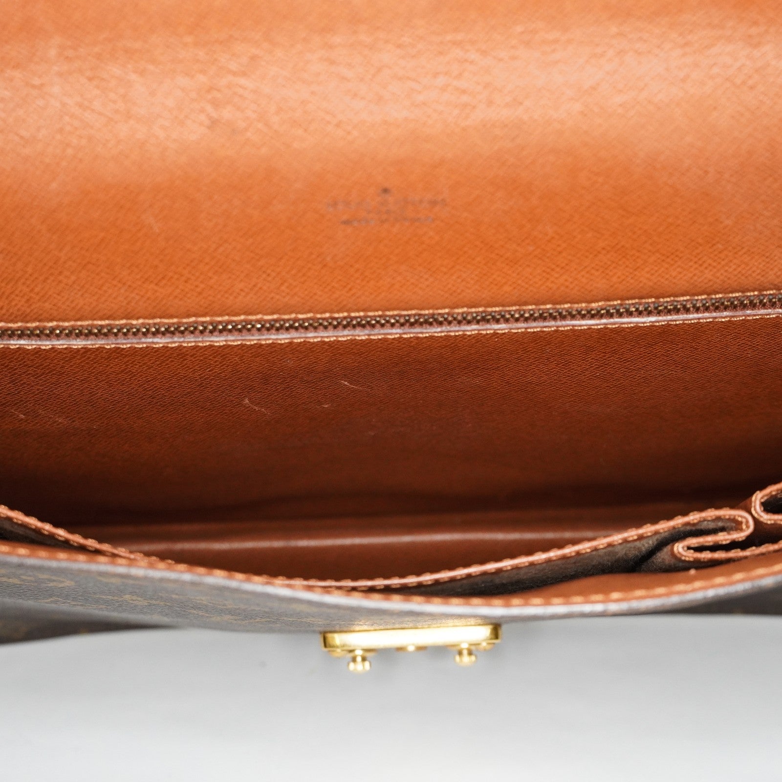 Louis Vuitton M53331 Monogram Briefcase Business Bag Brown Vintage 08A011944803