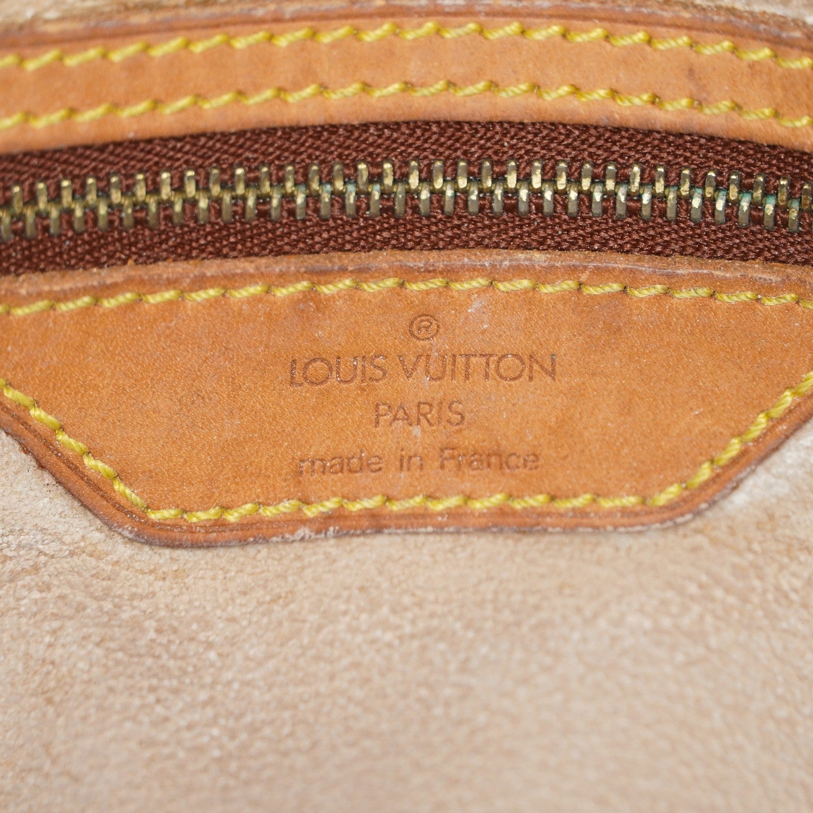 Louis Vuitton Monogram Bucket GM Shoulder Tote Bag Brown M42236 07E191760017