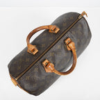Louis Vuitton Speedy 35 M41524 Monogram Canvas Brown Used Handbag 08A365033603