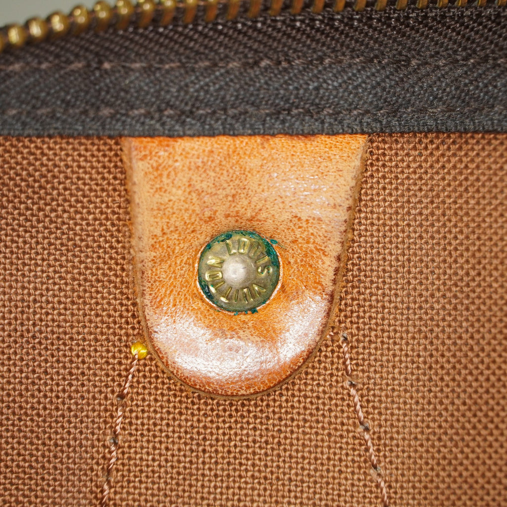 Louis Vuitton Speedy 35 M41524 Monogram Canvas Brown Used Handbag 08A365033603