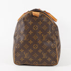 Authentic Louis Vuitton Monogram Speedy 40 Hand Boston Bag M41522 02E356160018