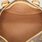 Louis Vuitton Speedy 25 Monogram Canvas Brown Boston Handbag Used 07E295830008