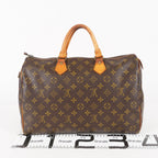 Authentic Louis Vuitton Monogram Speedy 35 Hand bag M41524 vintage 06E054180015