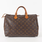 Authentic Louis Vuitton Monogram Speedy 35 M41524 Handbag VINTAGE 02E325777225