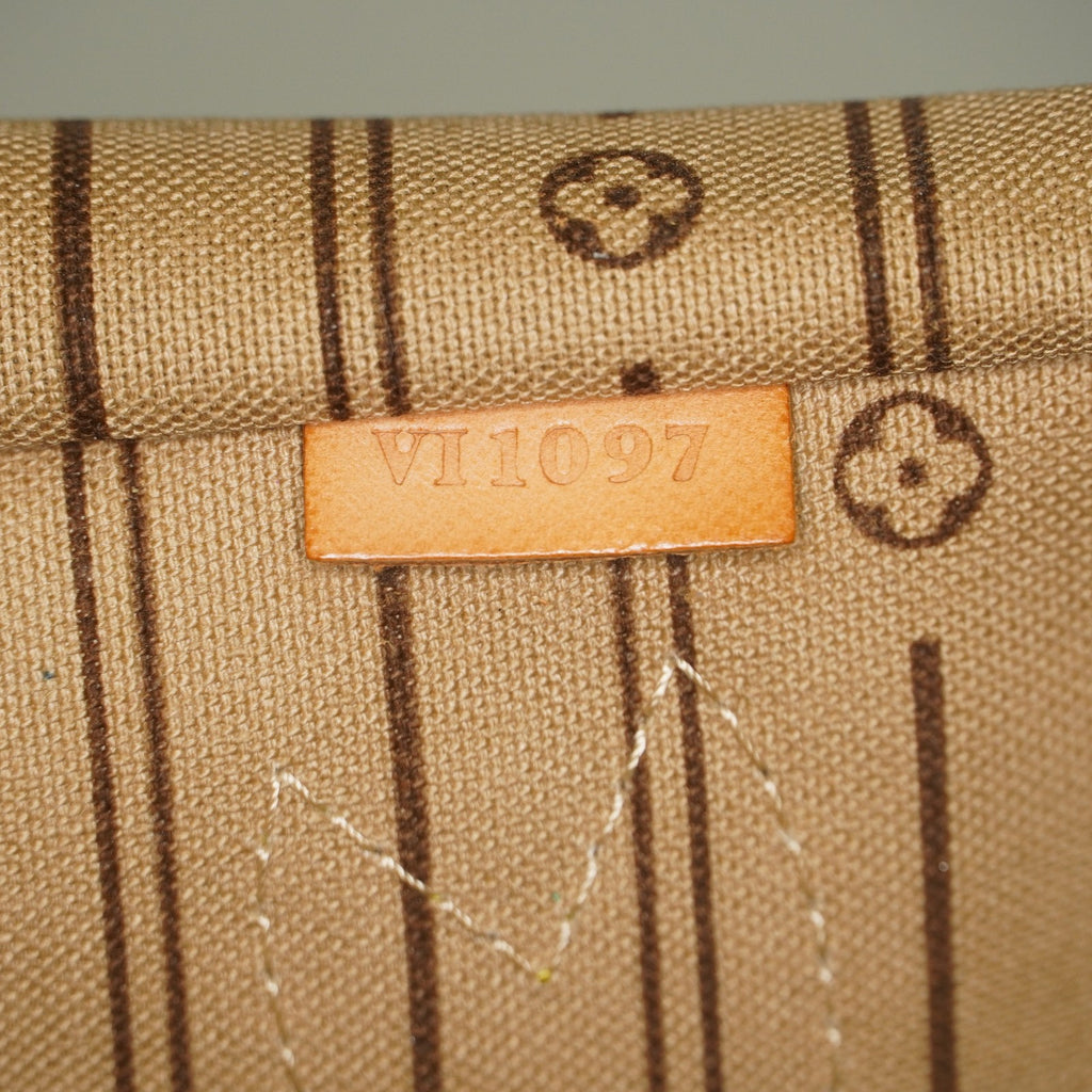 Louis Vuitton Neverfull PM M40155 Monogram Canvas Brown Tote Bag 09E084730011