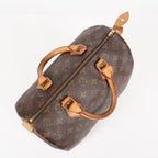 Authentic Louis Vuitton Monogram Speedy 30  Handbag M41526 vintage 05E125830029