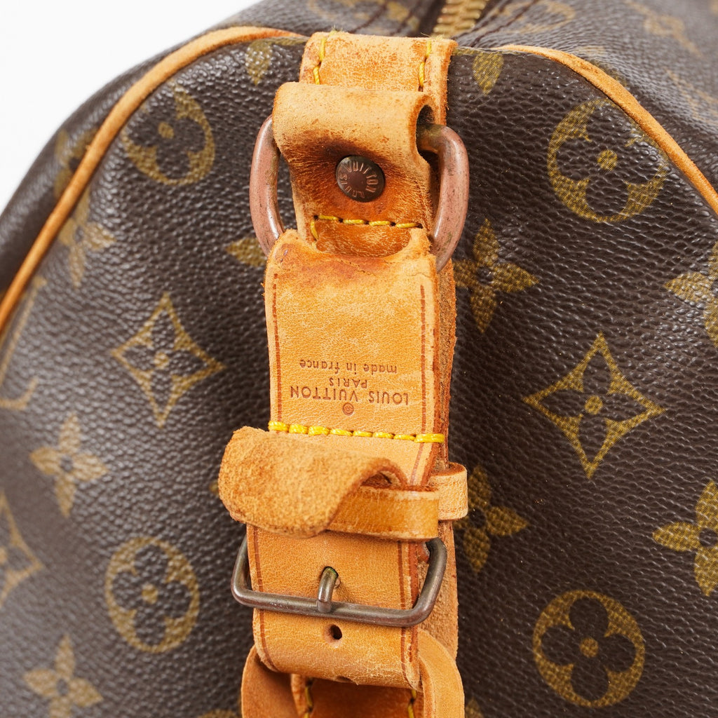 LOUIS VUITTON Keepall 50 Monogram Boston Bag Brown vintage M41426 06E133300010