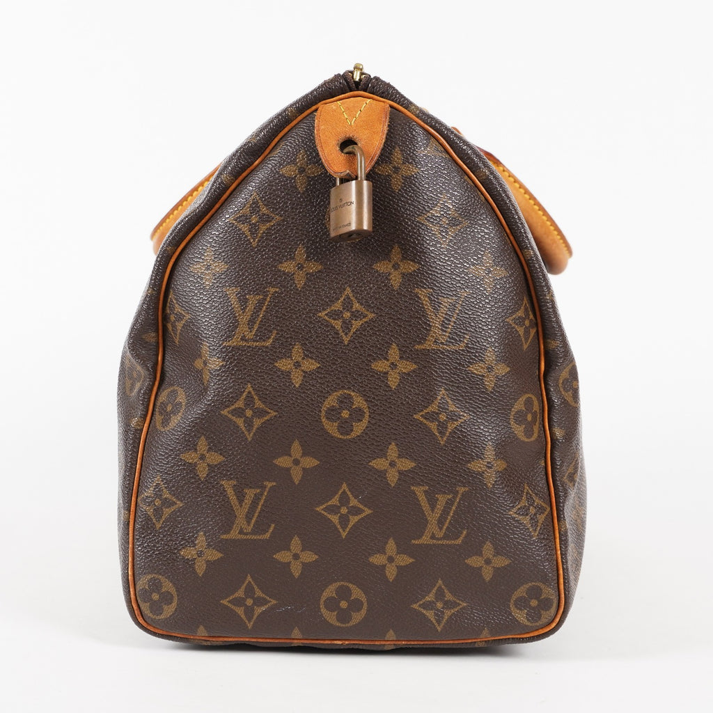 Authentic Louis Vuitton Monogram Speedy 35 M41524 Handbag 03A075948806