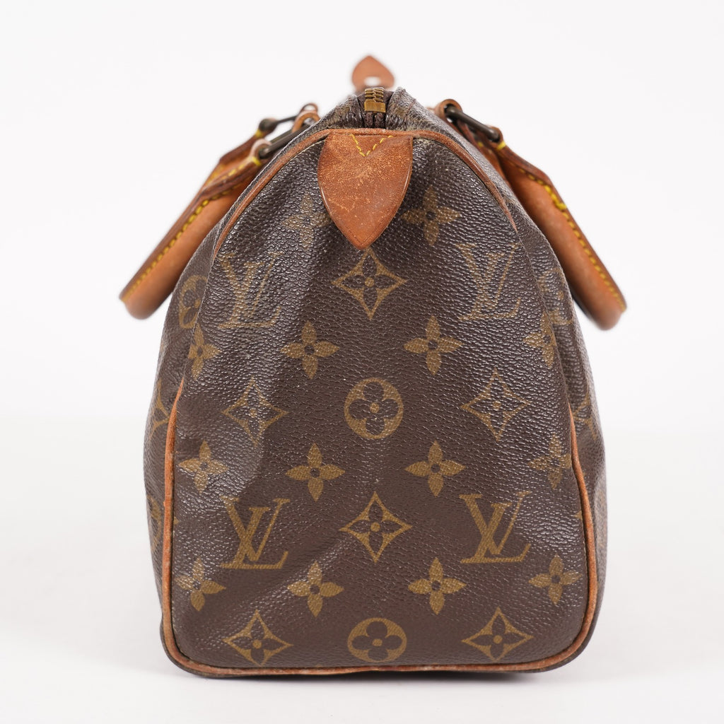 Authentic Louis Vuitton Monogram Speedy 25 Handbag vintage M41528 06E055060021