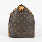 Louis Vuitton Speedy 35 Monogram Canvas Brown Handbag M41524 Used 08A154118403