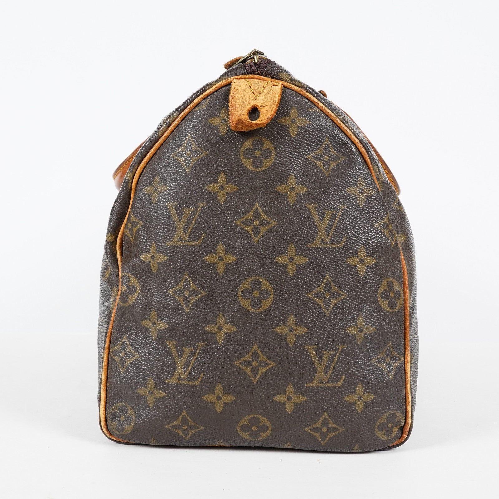 Louis Vuitton Speedy 35 Monogram Canvas Brown Handbag M41524 Used 08A154118403