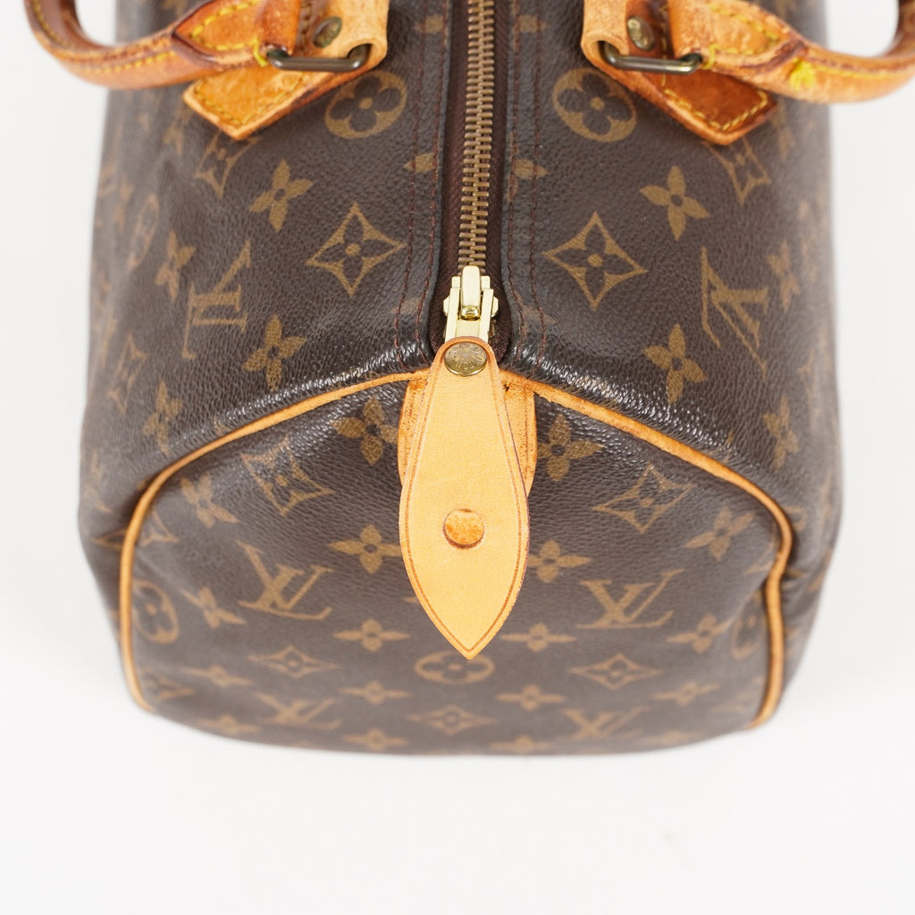 Authentic Louis Vuitton Monogram Speedy 30  Handbag M41526 vintage 05E273960029