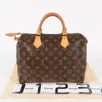Authentic Louis Vuitton Monogram Speedy 30  Handbag M41526 vintage 05E309020016