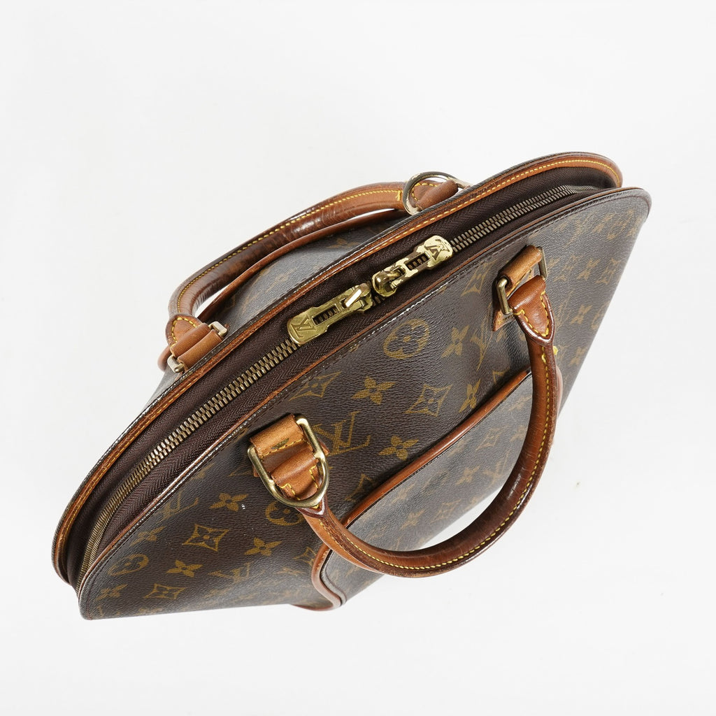 Louis Vuitton Ellipse MM M51126 Monogram Canvas Brown Used Handbag 09M383738908