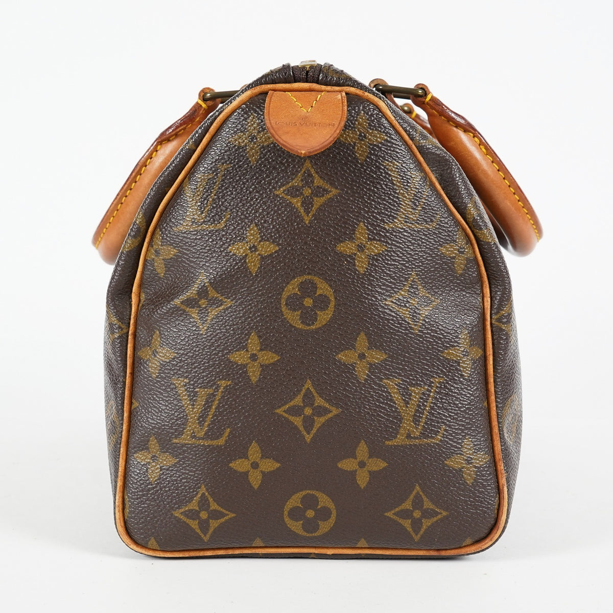 Louis Vuitton Speedy 25 M41528 Monogram Canvas Brown Handbag Boston 09A028408401