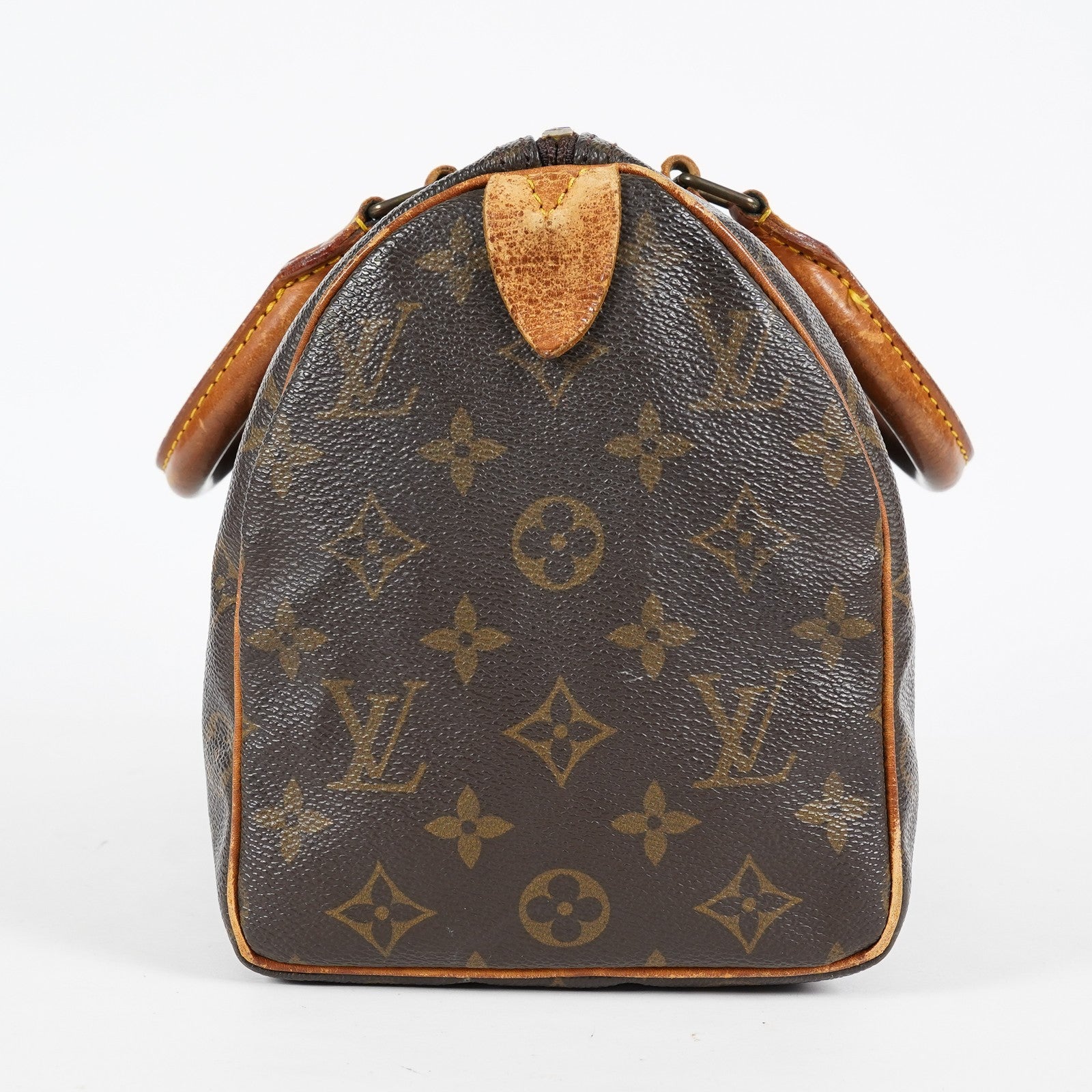 Louis Vuitton Speedy 25 M41528 Brown Monogram Canvas Used Handbag 08A226234803