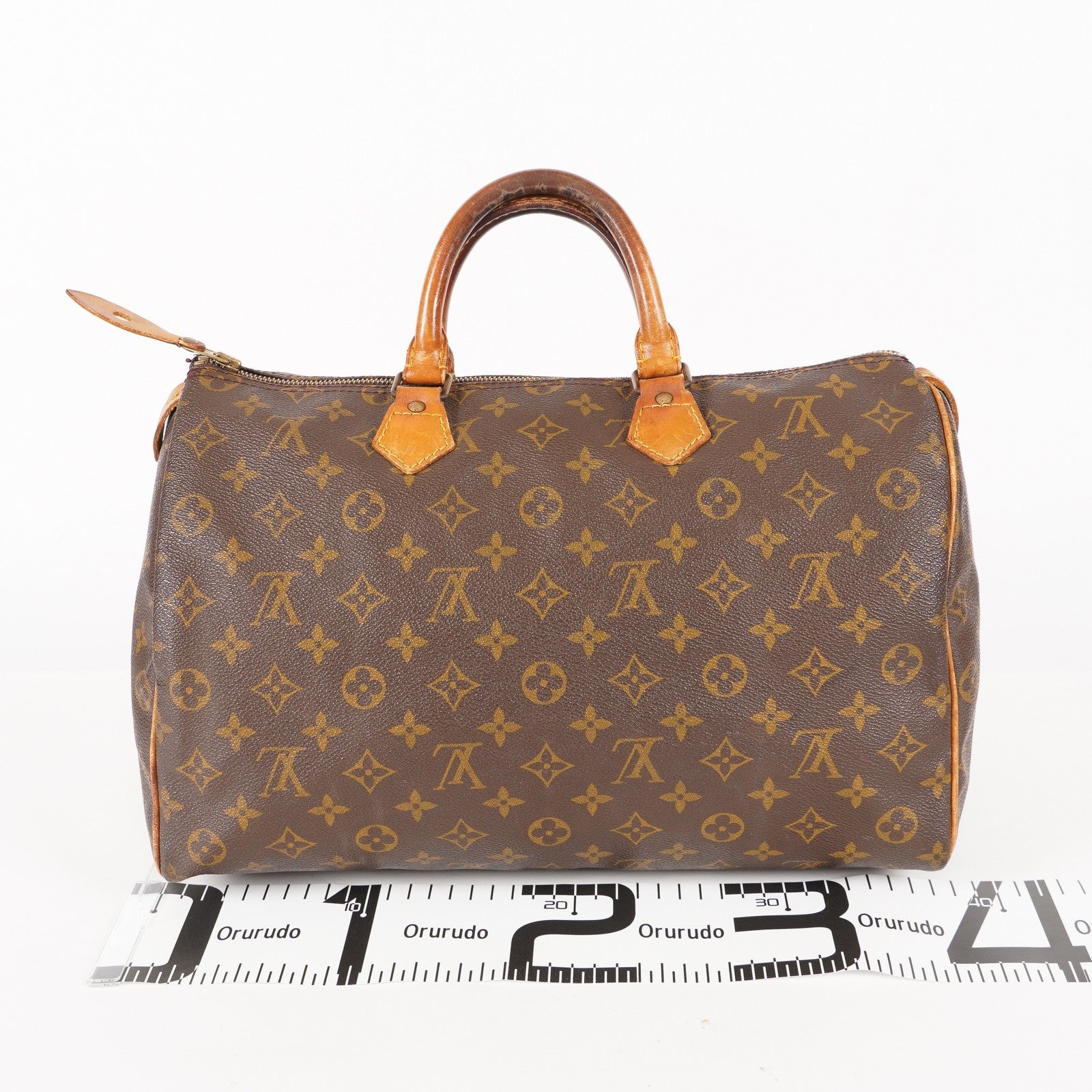 Authentic Louis Vuitton Monogram Speedy 35 Handbag vintage M41524 05E204950029