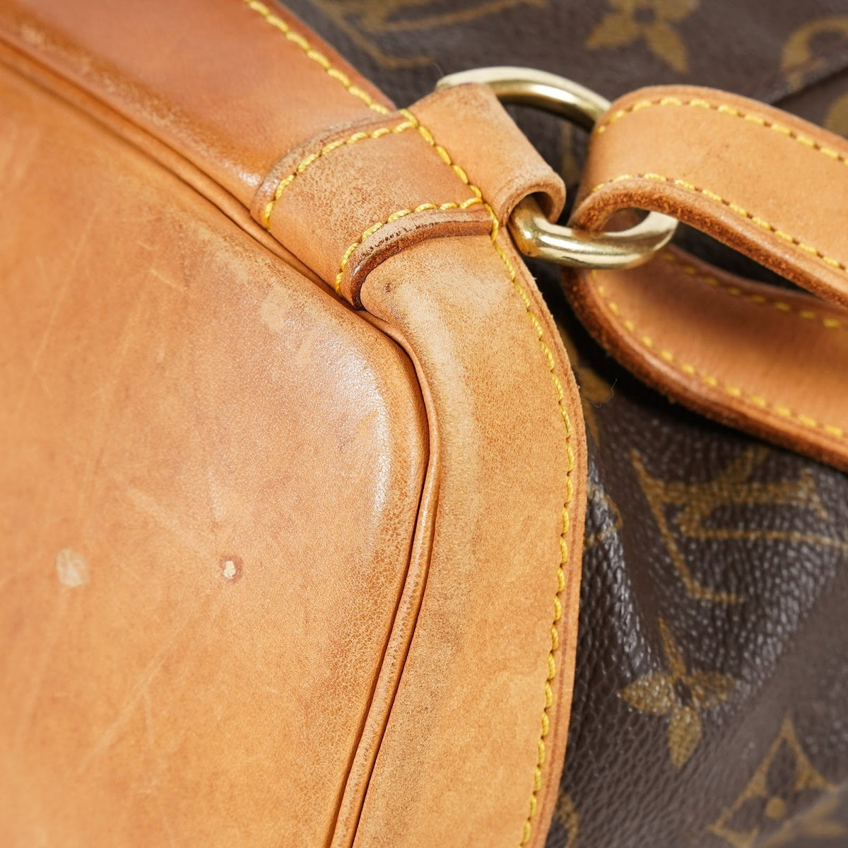 Louis Vuitton Montsouris GM M51136 Monogram Canvas Backpack Vintage 08A304576015