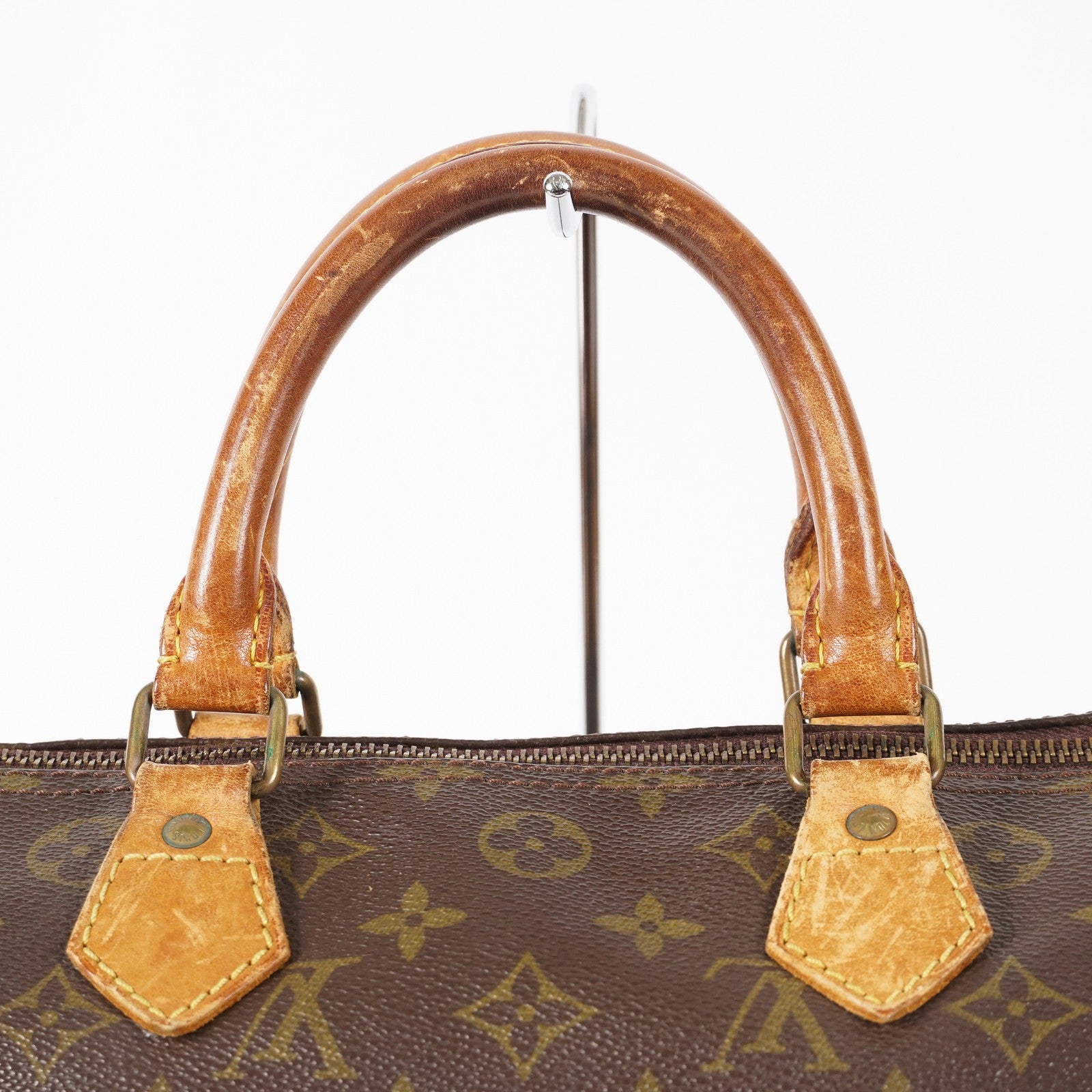 Authentic Louis Vuitton Monogram Speedy 30 M41526 Handbag vintage 01E134950005