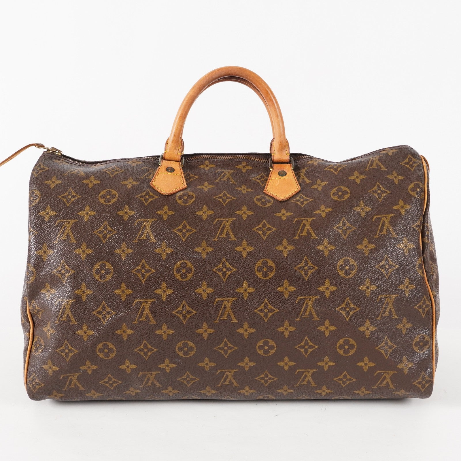 Authentic Louis Vuitton Monogram Speedy 40 Hand Boston Bag M41522 03E476380011