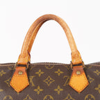 Authentic Louis Vuitton Monogram Speedy 35 Hand bag M41524 vintage 06E054180015