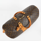 Louis Vuitton Keepall 50 Monogram Canvas Brown Used Duffle M41426 07E203410027