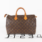 Authentic Louis Vuitton Monogram Speedy 35 Handbag vintage M41524 05E186050013