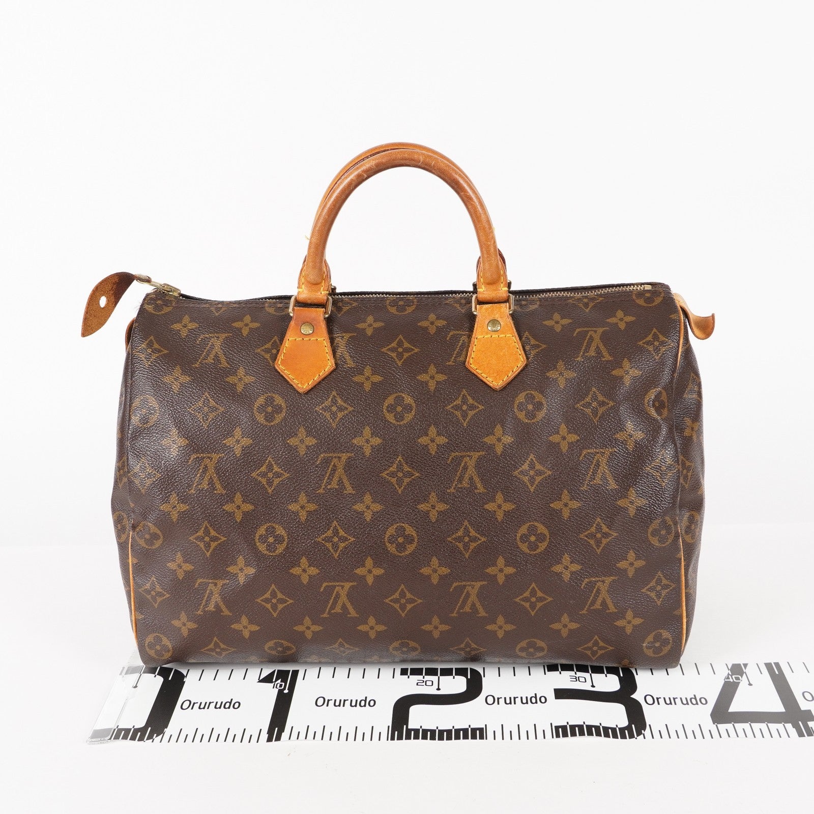 Authentic Louis Vuitton Monogram Speedy 35 Handbag vintage M41524 05E186050013