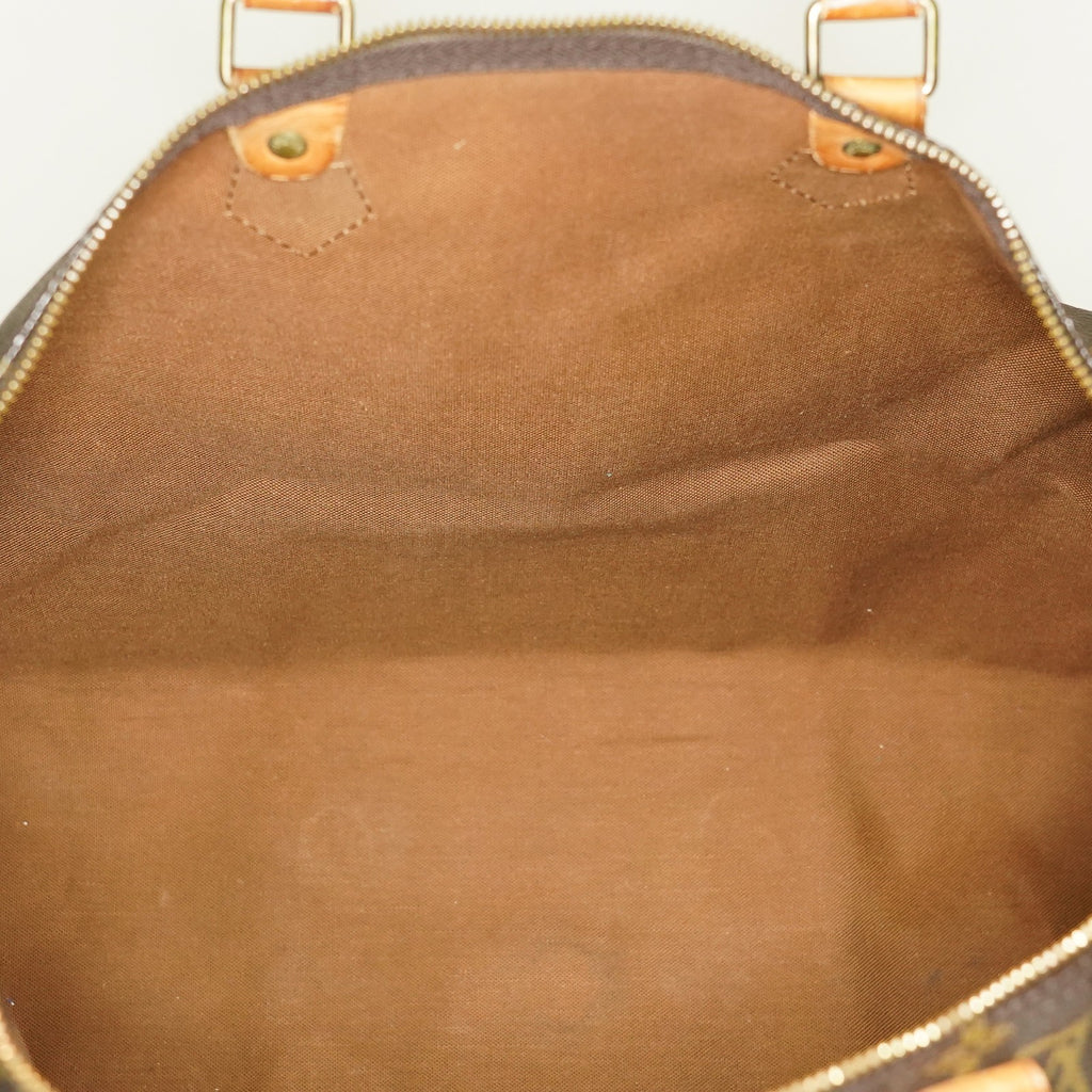 Authentic Louis Vuitton Monogram Speedy 40 M41522 Hand Boston Bag 03E125830011