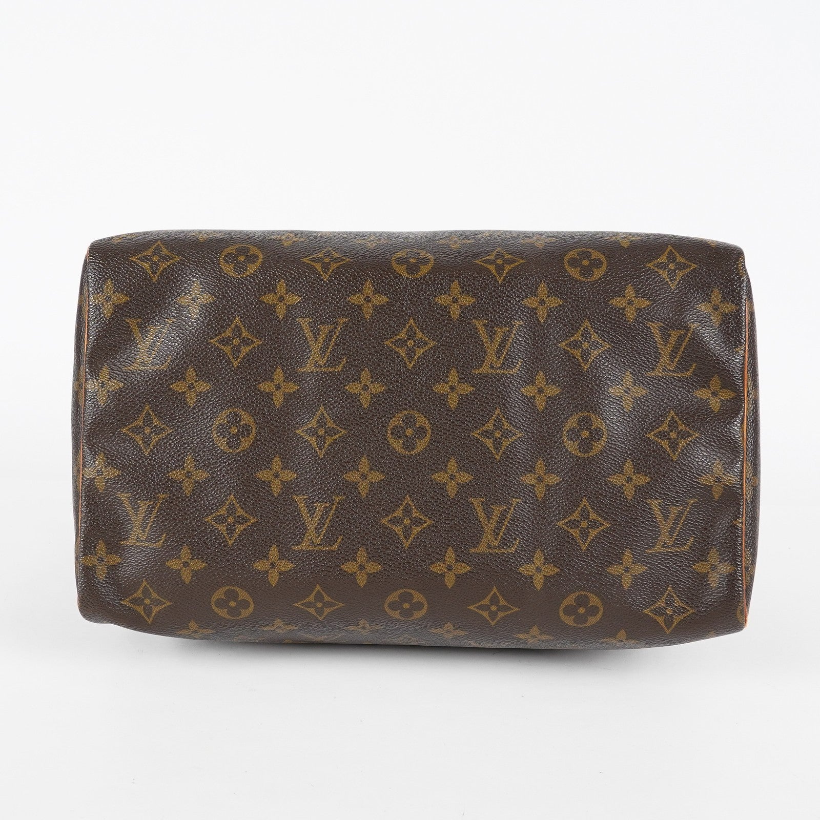 Louis Vuitton Monogram Speedy 30 Boston Handbag Brown Canvas M41526 07E067040029