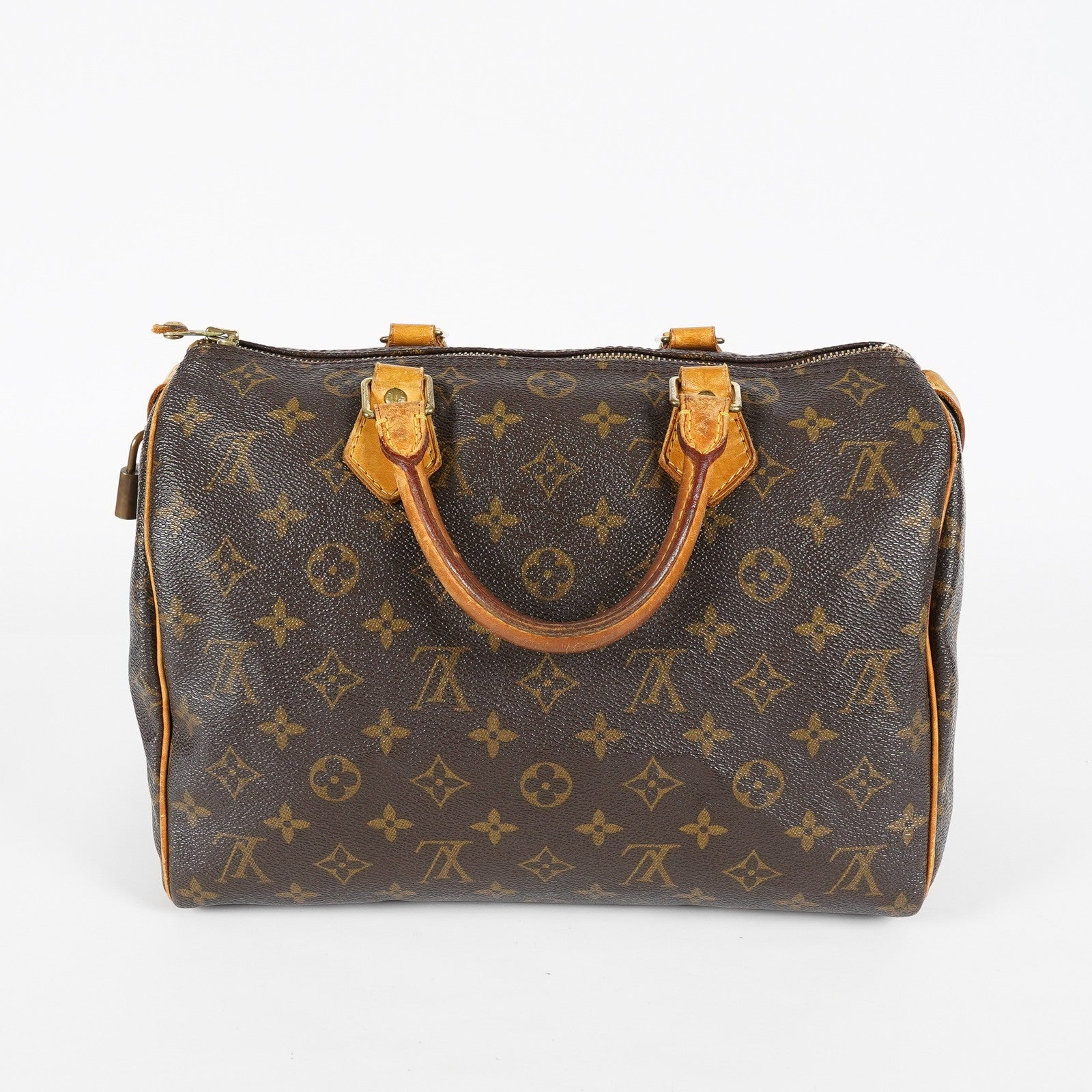 Louis Vuitton Speedy 30 M41526 Monogram Canvas Brown Handbag Used 07A314232831