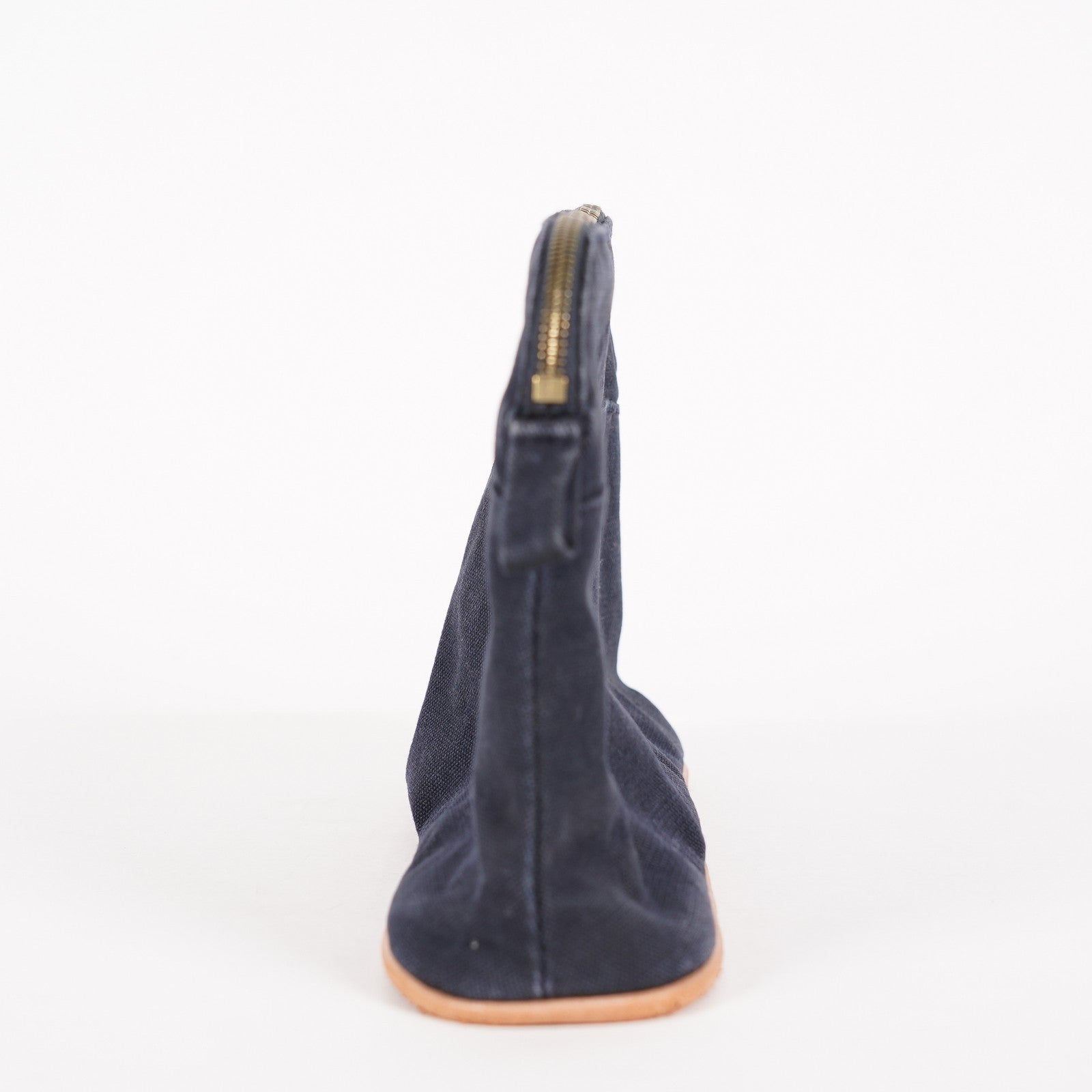 Authentic HERMES Bolide Pouch PM Canvas Black 06E01605027