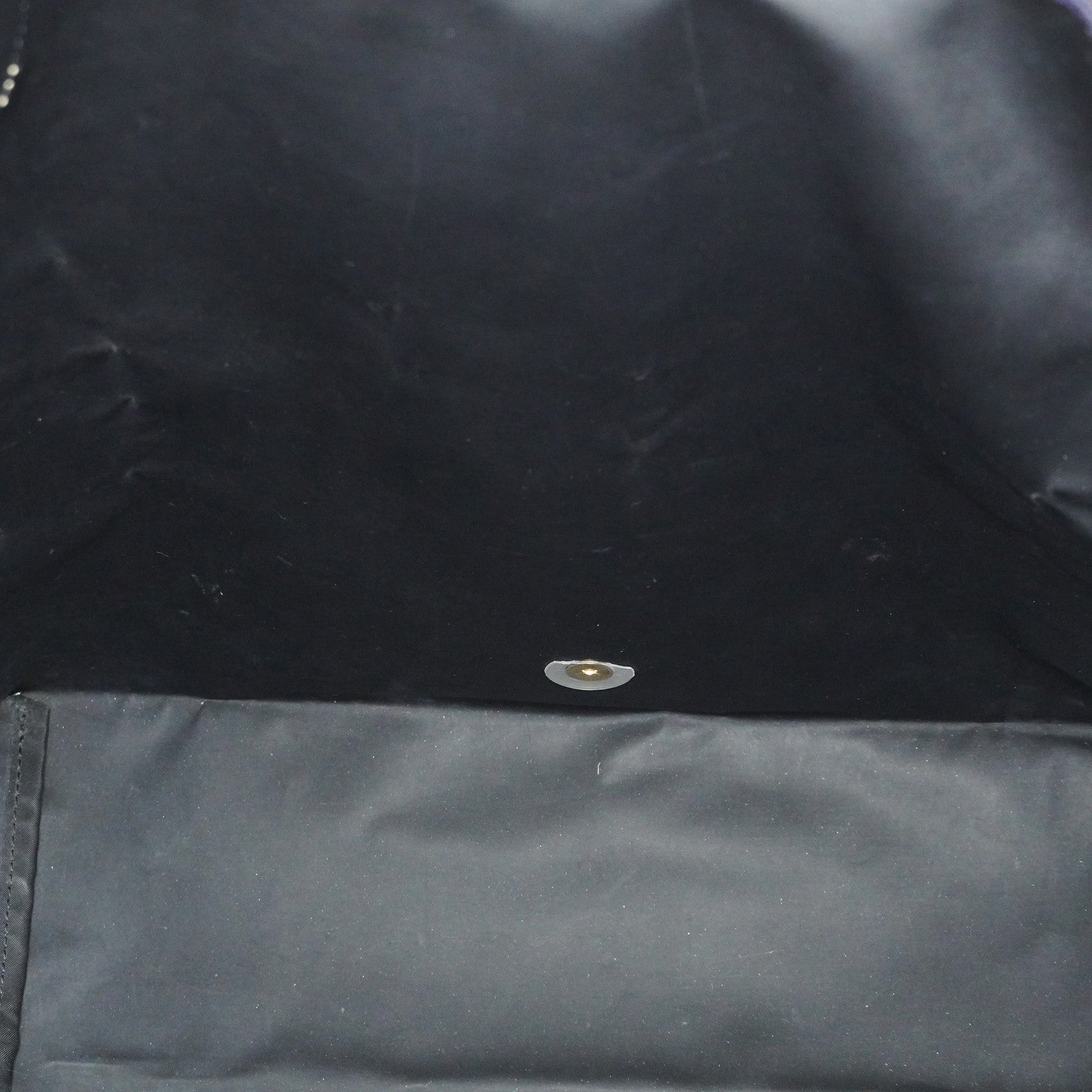 Longchamp Le Pliage Long Handle Tote Bag 33cm Navy Nylon Women Used 08E12825007