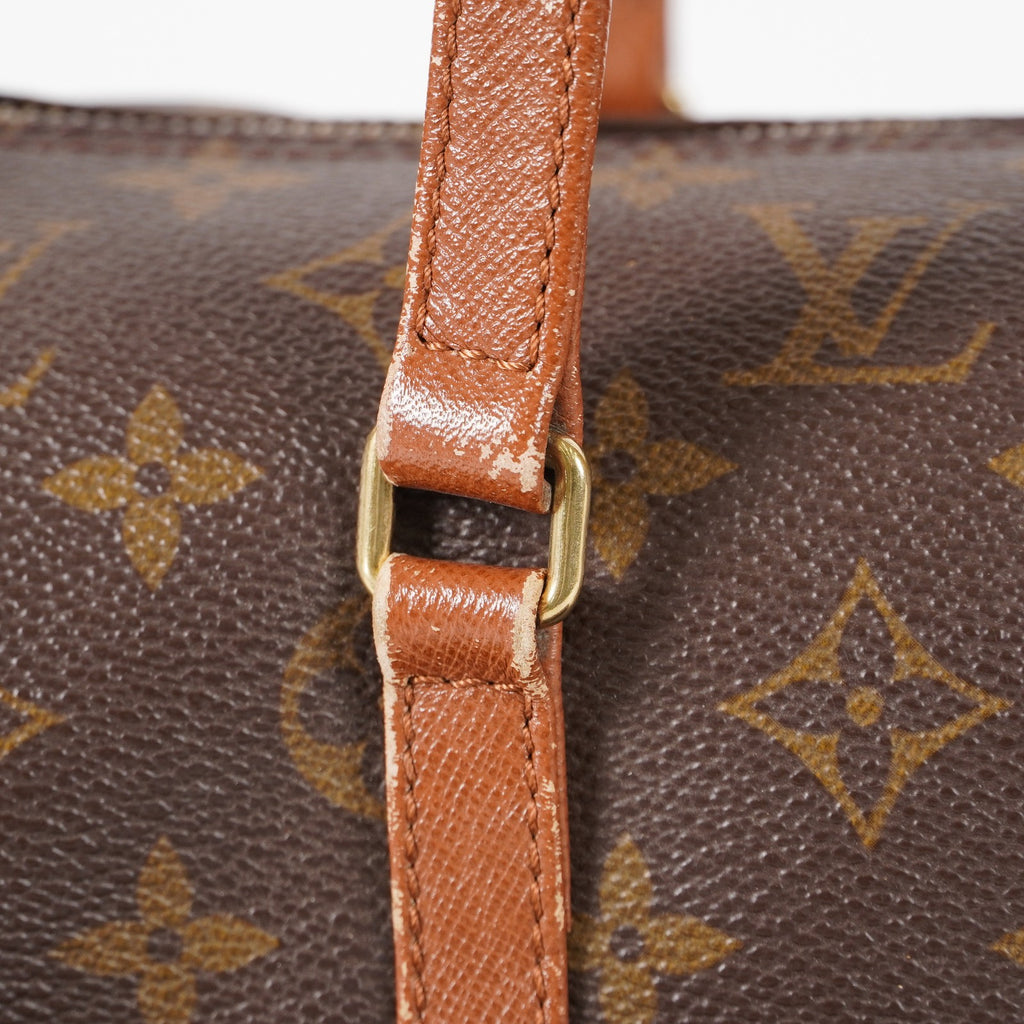 LOUIS VUITTON Papillon 30 Hand Bags Monogram Canvas M51385 Vintage 02E065720010