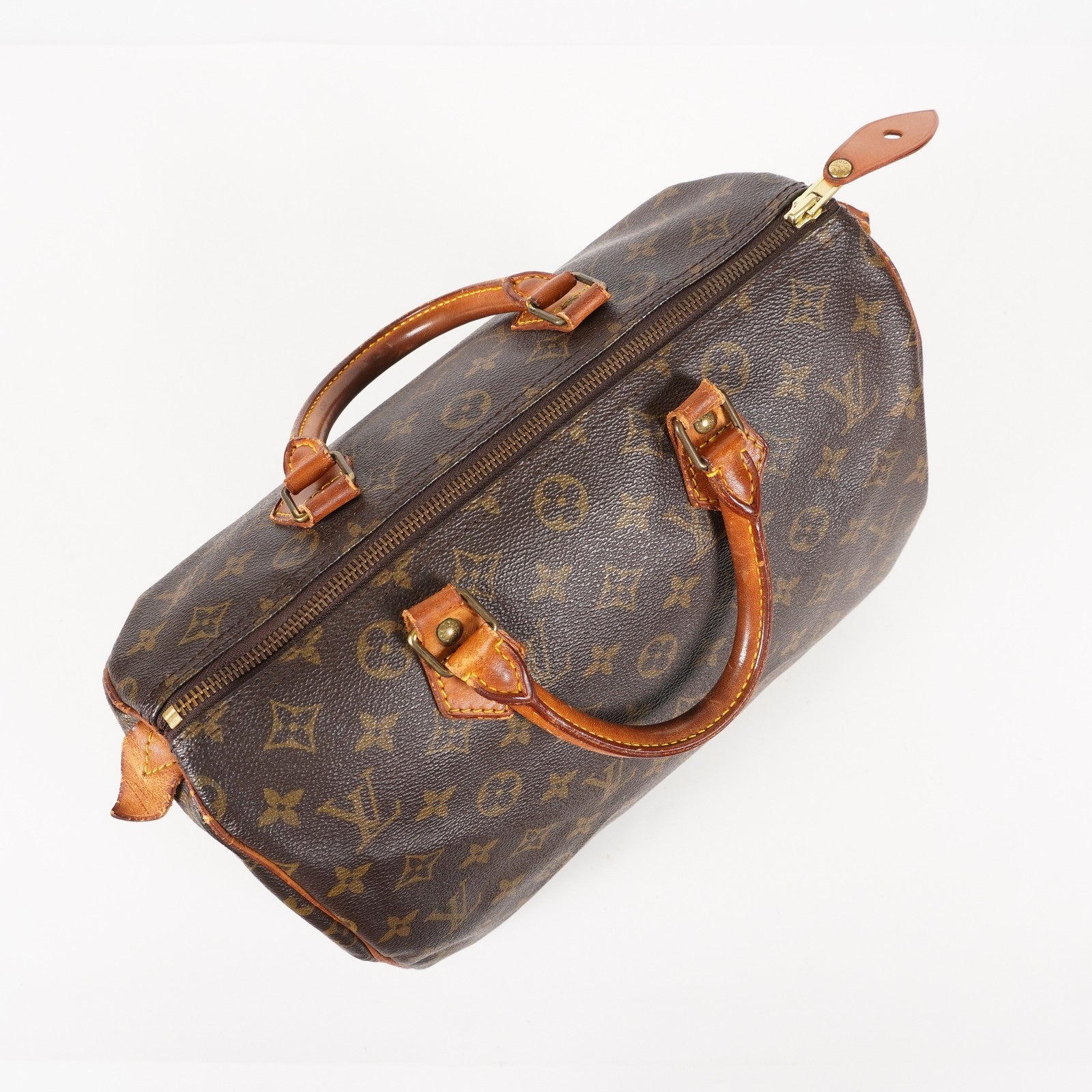 Authentic Louis Vuitton Monogram Speedy 30 Handbag vintage M41526 06E395720002