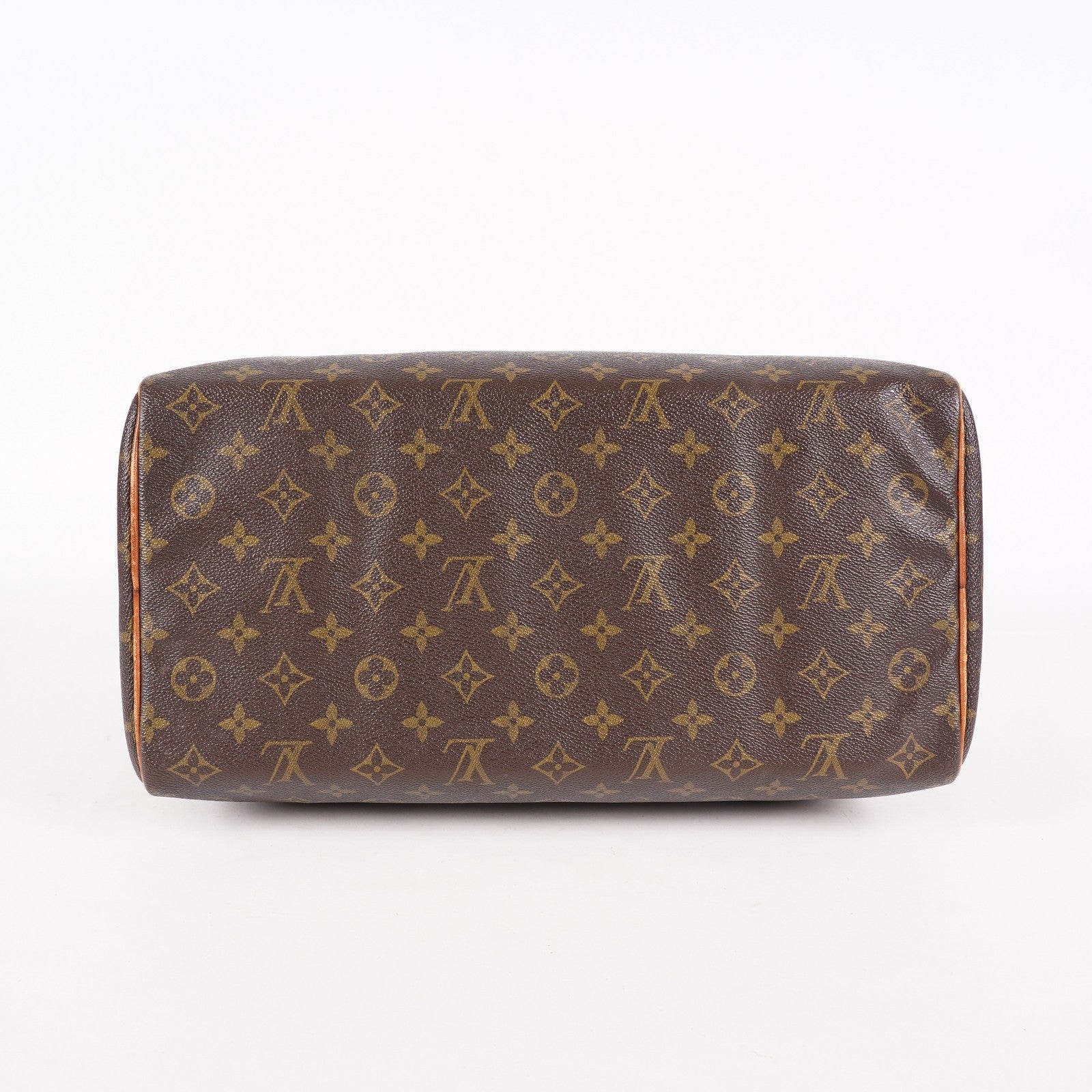 Louis Vuitton Speedy 40 M41522 Monogram Canvas Boston Handbag Brown 07A115148005
