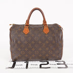 Authentic Louis Vuitton Monogram Speedy 30 Hand bag M41526 vintage 06E264070023